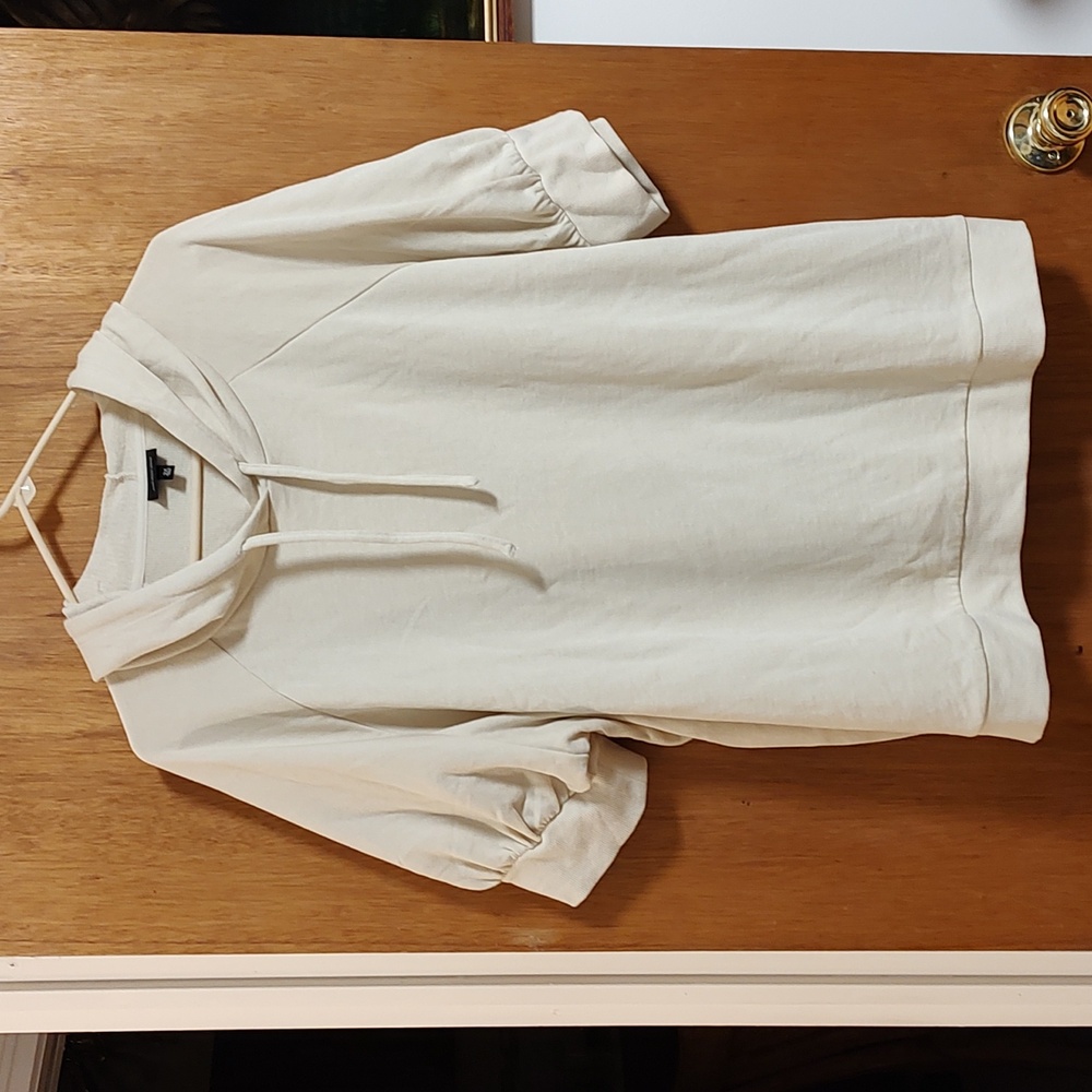 Ladies Hooded Tan Sweatshirt Size 2X NWT